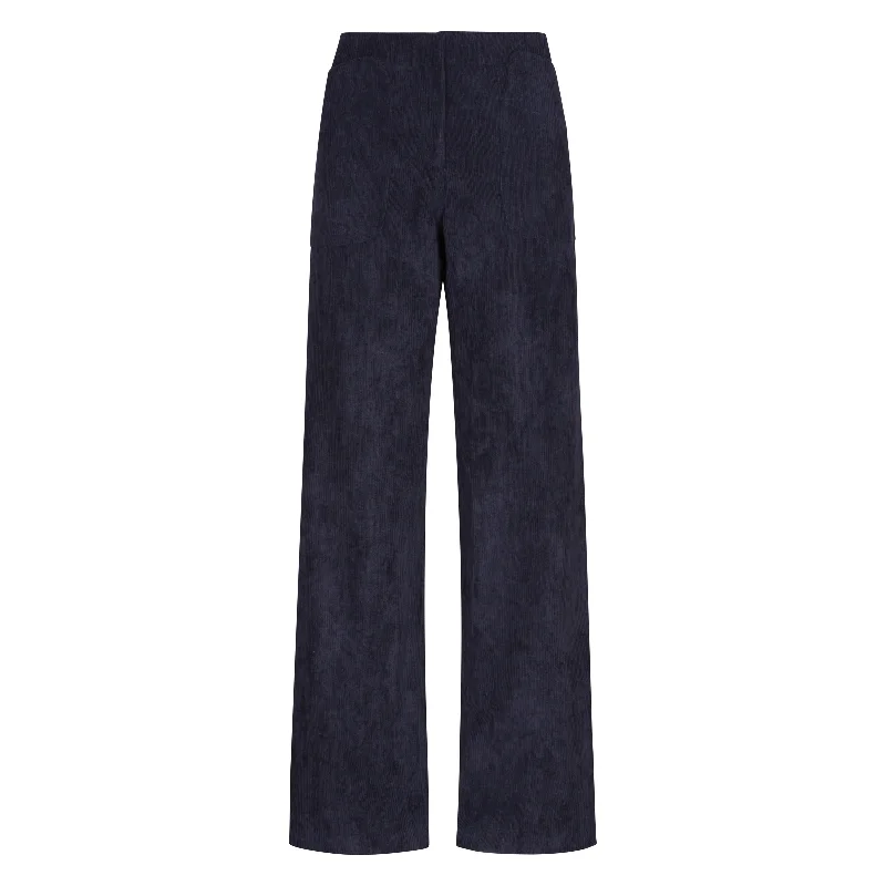 Melrose Cord Pant Dark Navy